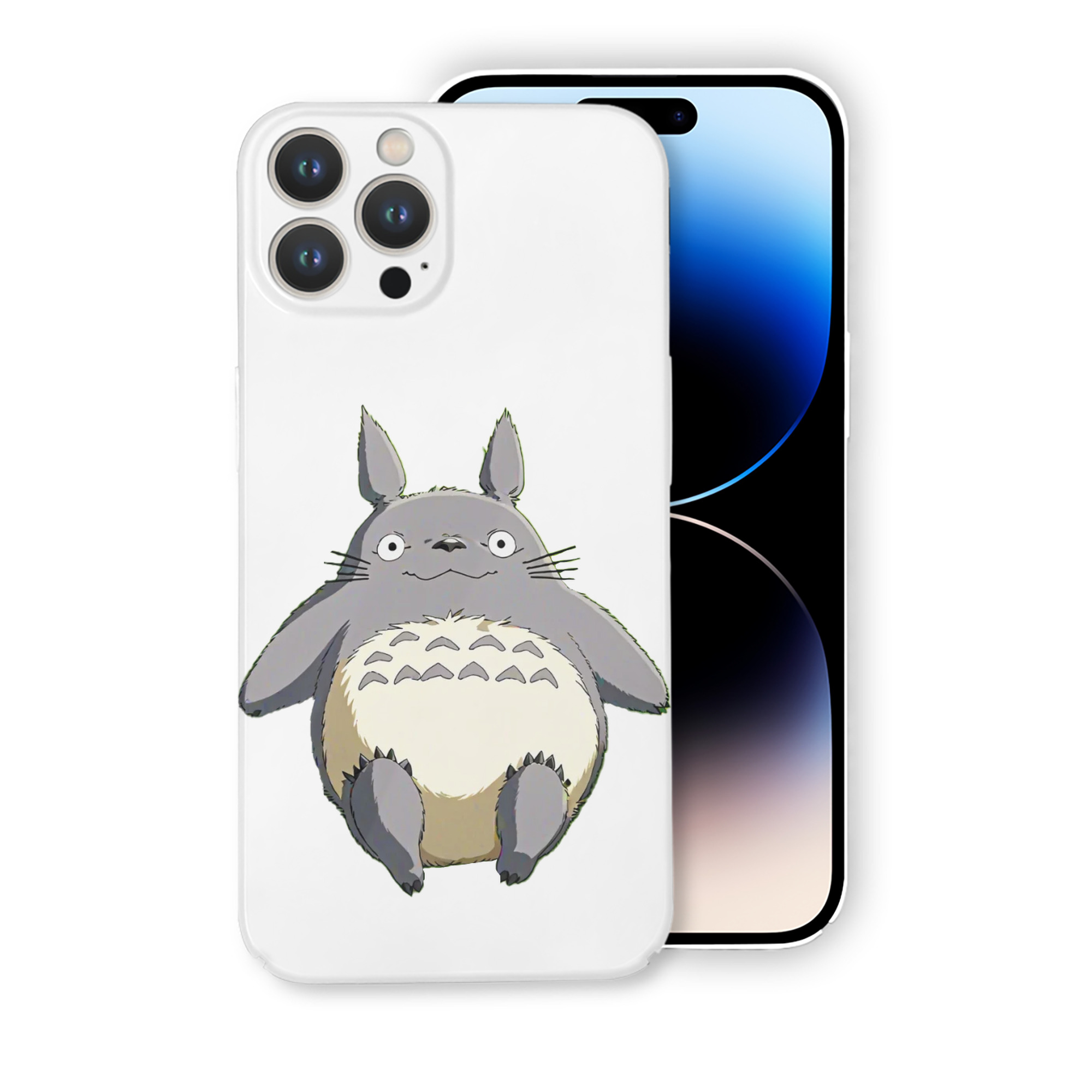 （画像用） となりのトトロ 草壁メイ 草壁サツキ My Neighbor Totoro Satsuki Kusakabe Mei Kusakabe 【iPhone 14シリーズ対応】ハードケース